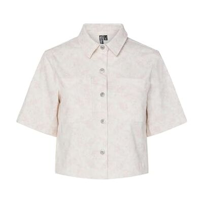 PIECES Pcsalume Ss denimskjorta, Häger, M PIECES Pcsalume Ss denimskjorta, Häger, M