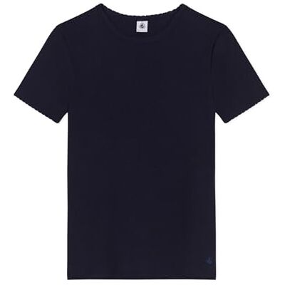 Petit Bateau Kortärmad t-shirt för kvinnor, Färg: blå, XXS Petit Bateau Kortärmad t-shirt för kvinnor, Färg: blå, XXS