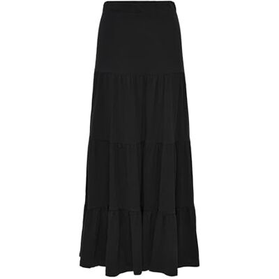 ONLY Onlmay Maxi Skirt Box JRS damkjol, svart, S ONLY Onlmay Maxi Skirt Box JRS damkjol, svart, S