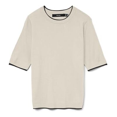 VERO MODA dam Vmbreeze Ss O-hals tröja Boo, Björk, M VERO MODA dam Vmbreeze Ss O-hals tröja Boo, Björk, M