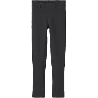 NAME IT Dam Nkfjavi Solid SWE Unb N Noos leggings, svart, 116 NAME IT Dam Nkfjavi Solid SWE Unb N Noos leggings, svart, 116