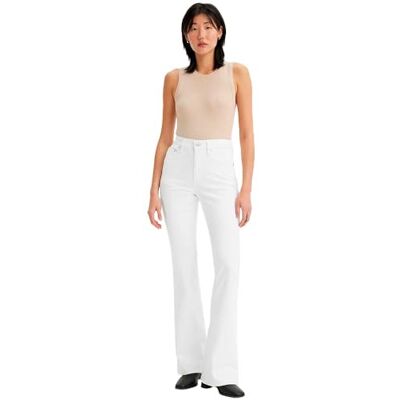 Levi's dam 726 High Rise Flare jeans, Mjuk ren vit, 29W / 32L Levi's dam 726 High Rise Flare jeans, Mjuk ren vit, 29W / 32L