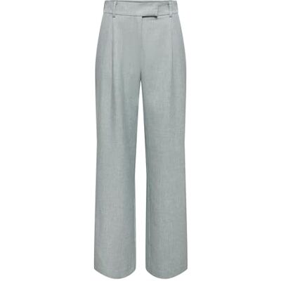 ONLY Onllinda Hw STR Mel Pants TLR Noos, Lily Pad, XXS / 32L ONLY Onllinda Hw STR Mel Pants TLR Noos, Lily Pad, XXS / 32L