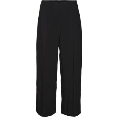 VERO MODA dam Vmkaelyn Hw Cropped byxa VMA Noos kostymbyxor, svart, 40 VERO MODA dam Vmkaelyn Hw Cropped byxa VMA Noos kostymbyxor, svart, 40