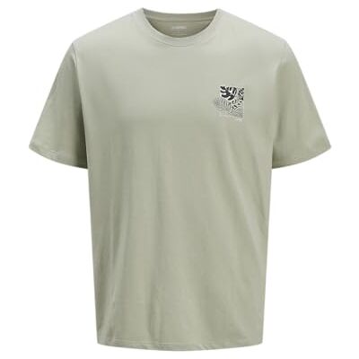 JJ REBEL Jrebbloom Tee Ss Crew Neck, Ökensalt, XS JJ REBEL Jrebbloom Tee Ss Crew Neck, Ökensalt, XS