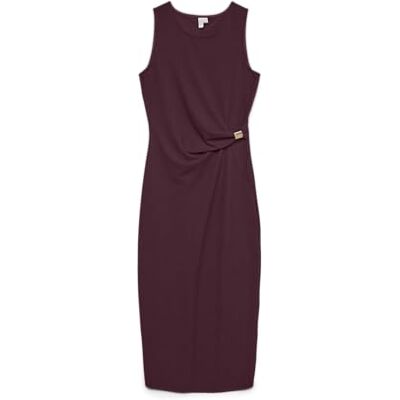 VERO MODA Vmhosanna S/L 7/8 Dress JRS Btq Ga, Vinprovning, L VERO MODA Vmhosanna S/L 7/8 Dress JRS Btq Ga, Vinprovning, L