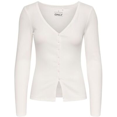 ONLY Onlbetty Life L/S Scallop Top Cc JRS, Molndansare, M ONLY Onlbetty Life L/S Scallop Top Cc JRS, Molndansare, M