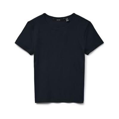 VERO MODA VMCHLOE SS Short Top JRS NOOS, svart, XL VERO MODA VMCHLOE SS Short Top JRS NOOS, svart, XL