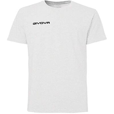 Givova T-shirt i fräsch bomull, Vitt och blått, 3XL Givova T-shirt i fräsch bomull, Vitt och blått, 3XL