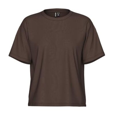 PIECES Pcskylar Ss Tee JRS Noos, Het fudge, L PIECES Pcskylar Ss Tee JRS Noos, Het fudge, L