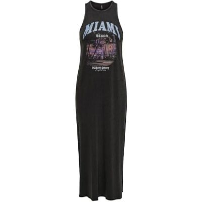 ONLY Endast Onllucy Life S/L Drive Dress Box JRS, svart, L ONLY Endast Onllucy Life S/L Drive Dress Box JRS, svart, L