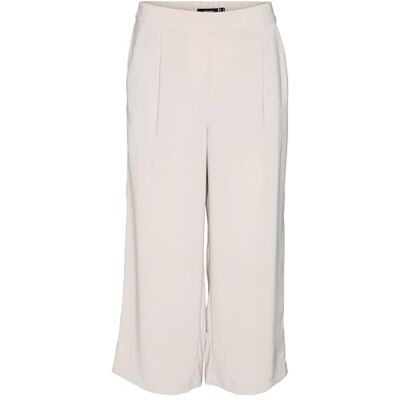 VERO MODA dam Vmcoco Culotte byxa WVN Ga Noos byxor, Silverfoder, XXL VERO MODA dam Vmcoco Culotte byxa WVN Ga Noos byxor, Silverfoder, XXL