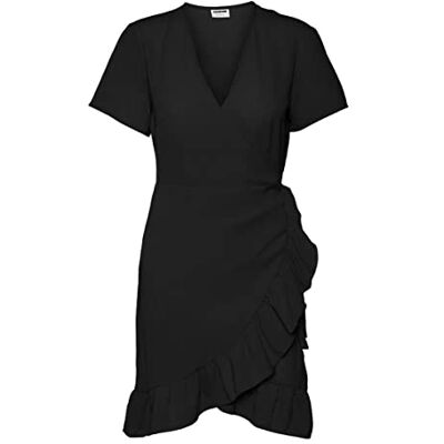 NOISY MAY dam Nmclara Bianca S/S Wrap Dress Noos Klänning NOISY MAY dam Nmclara Bianca S/S Wrap Dress Noos Klänning