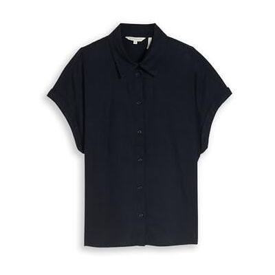TOM TAILOR dam 1049799 blus, 10668-Sky Captain Blue, 10 TOM TAILOR dam 1049799 blus, 10668-Sky Captain Blue, 10