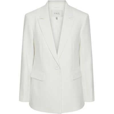YAS likka Ls Blazer S. Noos, Stjärnvit, 42 YAS likka Ls Blazer S. Noos, Stjärnvit, 42