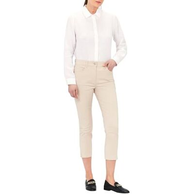 Caroll Dam PANTALON-PK012-MASONB/BEIGE/36, Beige färg, 34 Caroll Dam PANTALON-PK012-MASONB/BEIGE/36, Beige färg, 34
