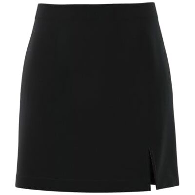 PIECES Damer Pcbozzy Slit Skirt Noos Bc Rock, svart, XL PIECES Damer Pcbozzy Slit Skirt Noos Bc Rock, svart, XL