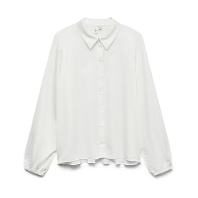 VERO MODA Vmibea L/S Shirt WVN Btq Ga, Molndansare, S VERO MODA Vmibea L/S Shirt WVN Btq Ga, Molndansare, S