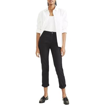 Dockers dam vecka chinos smala byxor, Vacker svart, 31 Dockers dam vecka chinos smala byxor, Vacker svart, 31