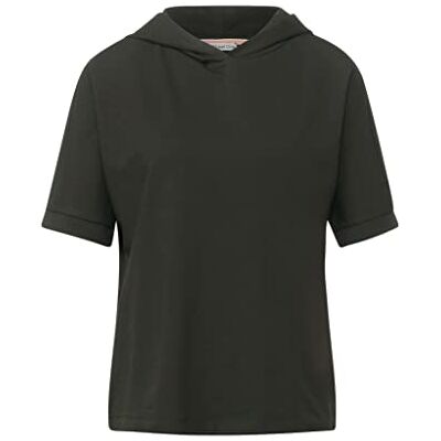 Street One T-shirt för kvinnor, Bassy oliv, 38 Street One T-shirt för kvinnor, Bassy oliv, 38