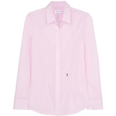 Seidensticker Bügelfreie, taillierte Hemdbluse für eine feminine Silhouette und optimalen Tragekomfort – Langarm – 100% Baumwolle dam Blus smal passform, Rosa (rosa 45), 38 Seidensticker Bügelfreie, taillierte Hemdbluse für eine feminine Silhouette und optimalen Tragekomfort – Langarm – 100% Baumwolle dam Blus smal passform, Rosa (rosa 45), 38