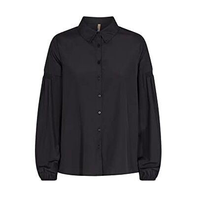 SOYACONCEPT Womens SC-Netti 11 Classic långärmad skjorta med knapp skjorta, svart, X-small, svart SOYACONCEPT Womens SC-Netti 11 Classic långärmad skjorta med knapp skjorta, svart, X-small, svart
