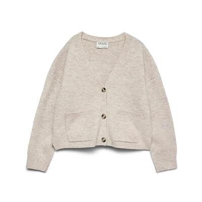 VERO MODA dam Vmgemma Ls V-hals stickad kofta Vma Noos Cardigan-tröja VERO MODA dam Vmgemma Ls V-hals stickad kofta Vma Noos Cardigan-tröja