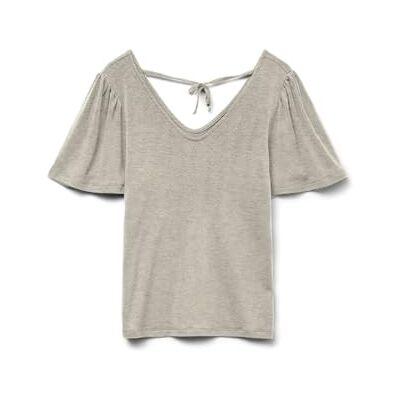 VERO MODA Vmgina 2/4 Short Top JRS Ga Noos, Havregryn, M VERO MODA Vmgina 2/4 Short Top JRS Ga Noos, Havregryn, M