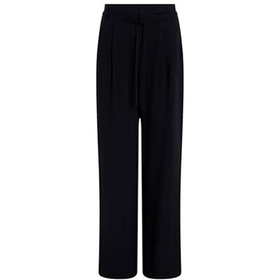 Calvin CK JEANS Dam ECOVERO AVSLAPPAD RAK BYXA J20J225339, svart (svart (svart), 28W, Svart (k svart), 28W Calvin CK JEANS Dam ECOVERO AVSLAPPAD RAK BYXA J20J225339, svart (svart (svart), 28W, Svart (k svart), 28W