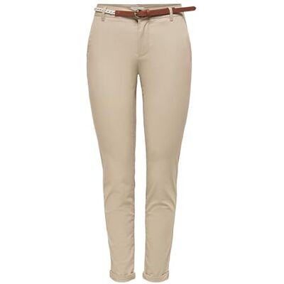 ONLY dam Chino Onlbiana Life Bomullsbälte Chinos Cc Pnt ONLY dam Chino Onlbiana Life Bomullsbälte Chinos Cc Pnt