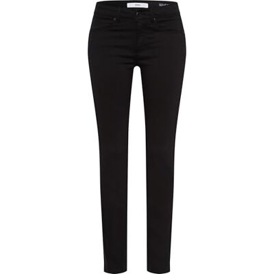 Brax Dummy Jeans för kvinnor, Ren perma svart, 32W / 32L Brax Dummy Jeans för kvinnor, Ren perma svart, 32W / 32L