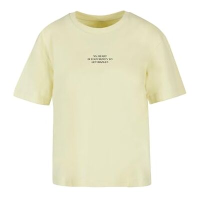Dam-t-shirt, Too Frozen Tee, avslappnad t-shirt med tryck, normal passform, bomull, storlekar XS – 5XL, Mjuka, XL Dam-t-shirt, Too Frozen Tee, avslappnad t-shirt med tryck, normal passform, bomull, storlekar XS – 5XL, Mjuka, XL