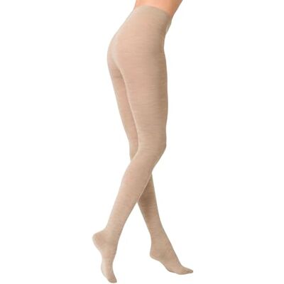 KUNERT Damer Soft Wool Cotton Sh strumpbyxor, Beige-mel., 40/42 KUNERT Damer Soft Wool Cotton Sh strumpbyxor, Beige-mel., 40/42