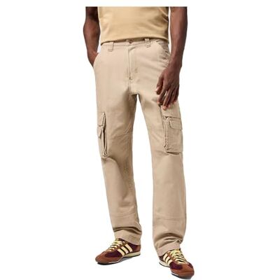 Wrangler Herrbyxor, Cj Rel, cargobyxor, avslappnad passform, raka ben, kelp, 30W / 32L Wrangler Herrbyxor, Cj Rel, cargobyxor, avslappnad passform, raka ben, kelp, 30W / 32L