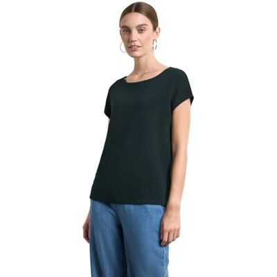 Street One Ottoman T-shirt, Jägargrön, 36 Street One Ottoman T-shirt, Jägargrön, 36