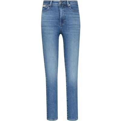 Calvin jeans dam hög midja skinny Midtown blå LV047D757G jeans, blå (Midtown Blue), RG26, Blå (Midtown blå), 26W x 32L Calvin jeans dam hög midja skinny Midtown blå LV047D757G jeans, blå (Midtown Blue), RG26, Blå (Midtown blå), 26W x 32L