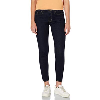 Levi's dam 711 Skinny Jeans , Svart (To The Nine 0352), 23W / 32L Levi's dam 711 Skinny Jeans , Svart (To The Nine 0352), 23W / 32L