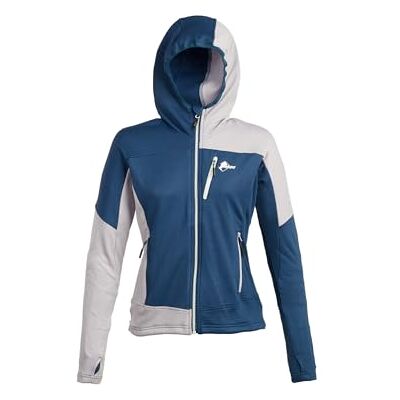 Ande W31052-6274 Lång damtröja denim blå/lila Ande W31052-6274 Lång damtröja denim blå/lila