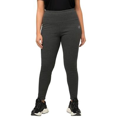 Ulla Popken Ulla popkar, kvinnor, stora storlekar, leggings, fuskpälsfoder, extra varm, hög midja, GRÅ, 45W x 32L Ulla Popken Ulla popkar, kvinnor, stora storlekar, leggings, fuskpälsfoder, extra varm, hög midja, GRÅ, 45W x 32L