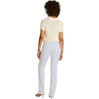 Tommy Hilfiger BOOTCUT RW WHITE WW0WW44362, vit, 2828, Vit (Th Optic White), 28W / 28L Tommy Hilfiger BOOTCUT RW WHITE WW0WW44362, vit, 2828, Vit (Th Optic White), 28W / 28L