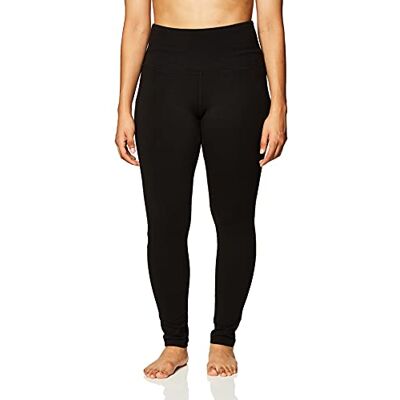 Jockey Dam bomull stretch basic ankel legging, djupsvart, M Jockey Dam bomull stretch basic ankel legging, djupsvart, M