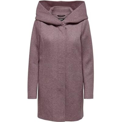 ONLY dam kappa Onlsedona Light Coat Otw Noos, Rosa Brun, L ONLY dam kappa Onlsedona Light Coat Otw Noos, Rosa Brun, L