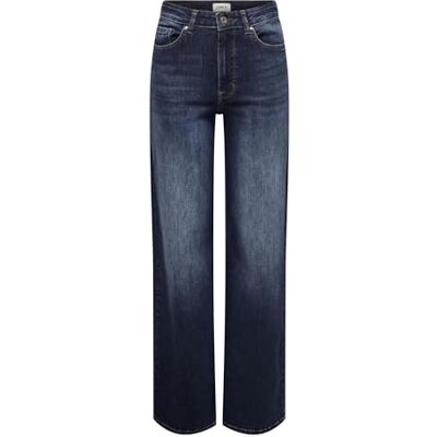 ONLY damjeans, Mörkblå denim, XS ONLY damjeans, Mörkblå denim, XS