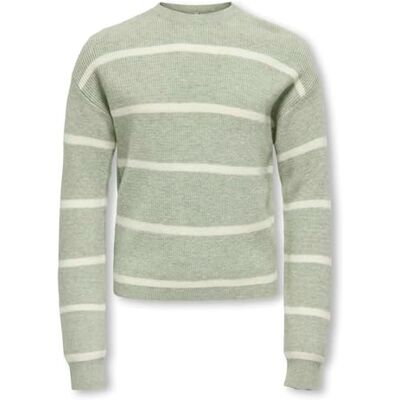 ONLY Kogfranca shorts L/S randig KNT Noos, Ökensalt, 110-116 ONLY Kogfranca shorts L/S randig KNT Noos, Ökensalt, 110-116