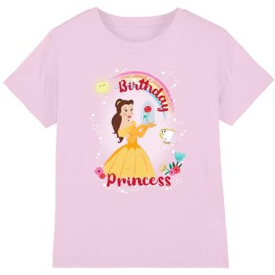 Disney Skönheten och odjuret födelsedagsprinsessa med Belle och Chip flickor t-shirt, rosa, 12-13 år, Rosa, 12-13 År Disney Skönheten och odjuret födelsedagsprinsessa med Belle och Chip flickor t-shirt, rosa, 12-13 år, Rosa, 12-13 År