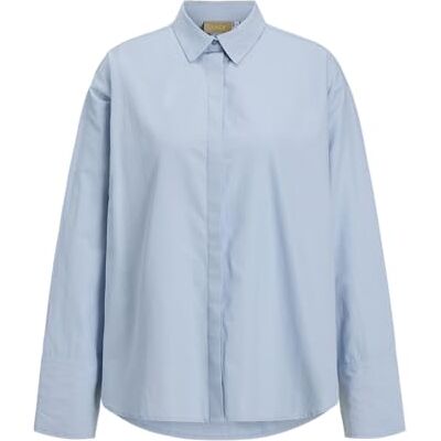 JJXX Jxcaro Poplin Ls Rlx Shirt WVN, Skyway, XL JJXX Jxcaro Poplin Ls Rlx Shirt WVN, Skyway, XL