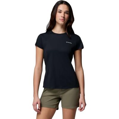 Columbia Zero Rules dam lätt teknisk kortärmad t-shirt, svart, M Columbia Zero Rules dam lätt teknisk kortärmad t-shirt, svart, M