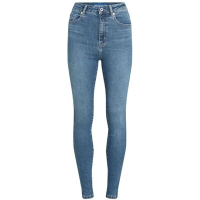 KARL LAGERFELD JEANS , Dam, High Rise Skinny Denim, Skinny Leg, Blå, 2632 KARL LAGERFELD JEANS , Dam, High Rise Skinny Denim, Skinny Leg, Blå, 2632