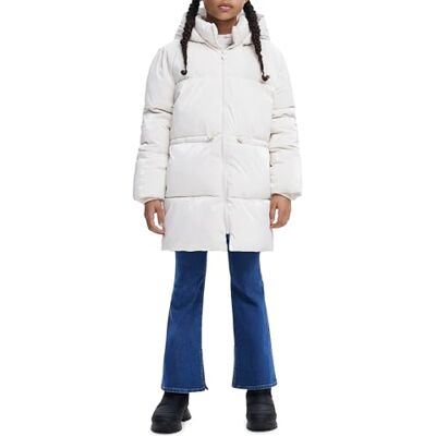 Desigual COAT_CLOUD, 1001 RÅ, 7/8, Vit, 8 år Desigual COAT_CLOUD, 1001 RÅ, 7/8, Vit, 8 år