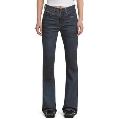 G-STAR RAW G-STAR Dam 3301 Flare Jeans, Flerfärgad (sköljt bläck blå belagd D21290-d842-h432), 32W x 34L, Flerfärgad (sköljt bläck blåbelagd D21290-d842-h432), 32W x 34L G-STAR RAW G-STAR Dam 3301 Flare Jeans, Flerfärgad (sköljt bläck blå belagd D21290-d842-h432), 32W x 34L, Flerfärgad (sköljt bläck blåbelagd D21290-d842-h432), 32W x 34L